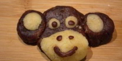 Шаг 4: печенья обезьянки на новый год