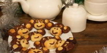 Шаг 5: печенья обезьянки на новый год