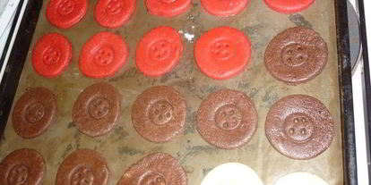 Шаг 6: печенья пуговки