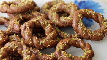 Рецепт Печенья Рождественские венки