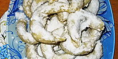 Шаг 8: печенья рожки газели