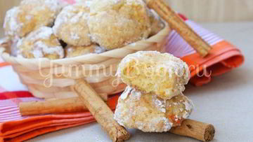 Рецепт Печенья с морковью и корицей