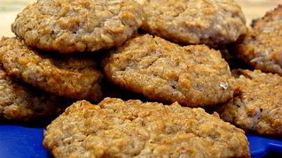 Рецепт Постного печенья из овсяных хлопьев