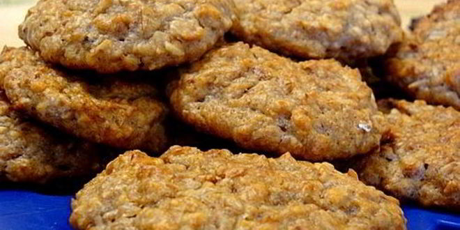 Рецепт Постного печенья из овсяных хлопьев