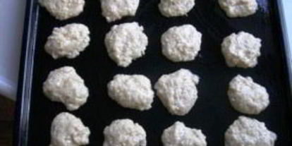 Шаг 3: постного печенья из овсяных хлопьев