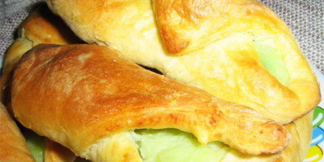 Рецепт рогаликов с заварным кремом