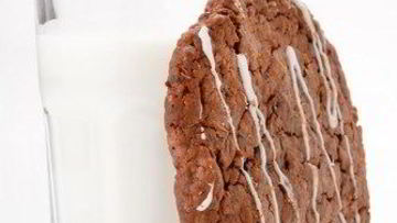 Рецепт Шоколадна-клюквенного овсяного печенье