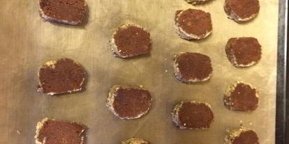 Шаг 5: шоколадна-лимонного печенье в ореховой панировке