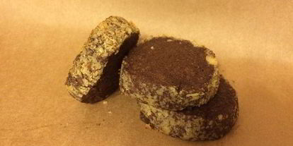 Шаг 6: шоколадна-лимонного печенье в ореховой панировке