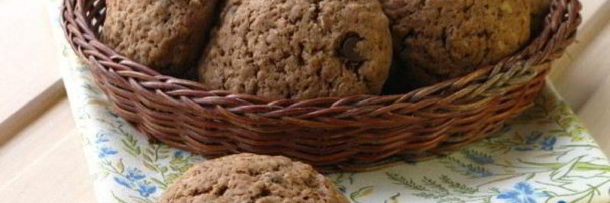 Рецепт Шоколадного овсяного печенья