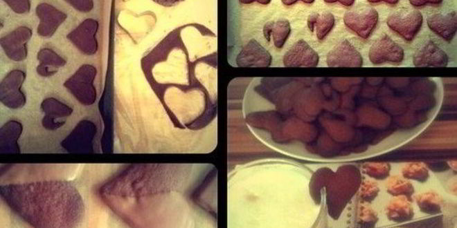 Рецепт шоколадного печенья в глазури