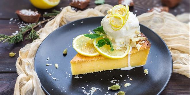 Рецепт ароматного кокосового пирога с цитрусами