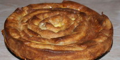 Шаг 14: блинного пирога с курицея и грибами