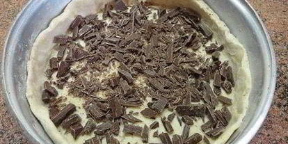 Шаг 1: грушевого пирога с шоколадом