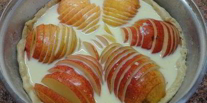 Шаг 2: грушевого пирога с шоколадом