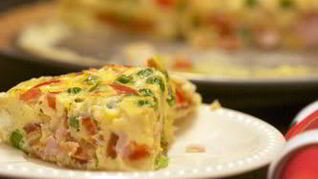 Рецепт Киша с овощами и мясом