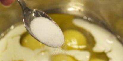 Шаг 1: киша с овощами и мясом