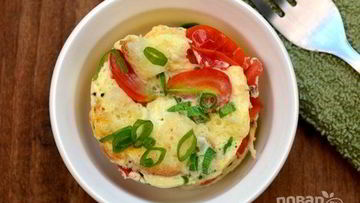 Рецепт Киша в кружке