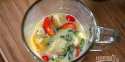 Шаг 5: киша в кружке