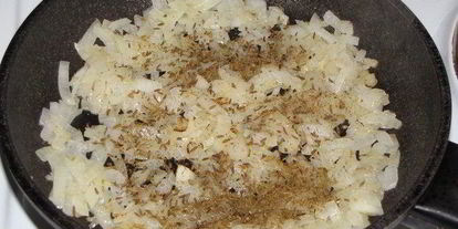 Шаг 5: открытого пирога с бараниной, грибами и помидорами