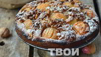 Рецепт Открытого пирога с яблоками