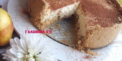 Шаг 10: овсяного пирога с йогуртово-творожной заливкой