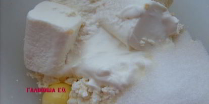 Шаг 5: овсяного пирога с йогуртово-творожной заливкой