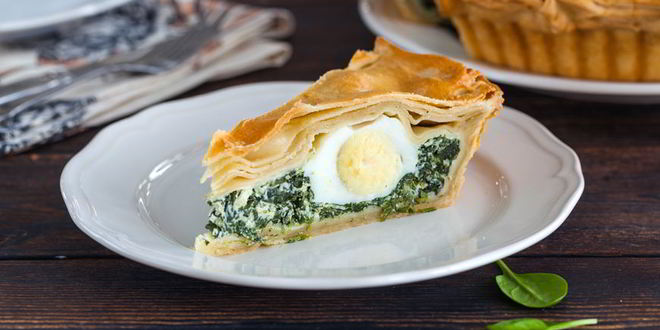 Рецепт пасхального яичного пирога