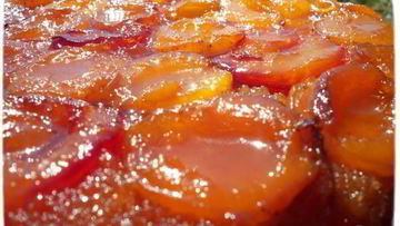 Рецепт Перевернутого пирога с абрикосами и карамелью