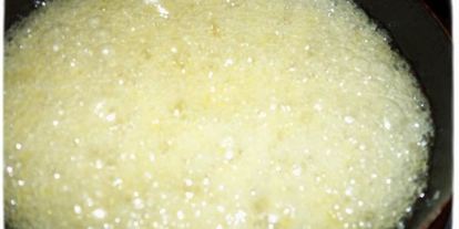 Шаг 2: перевернутого пирога с абрикосами и карамелью