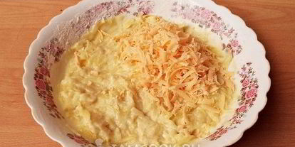 Шаг 3: пирога из кабачков с фаршем