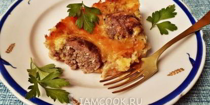 Шаг 7: пирога из кабачков с фаршем