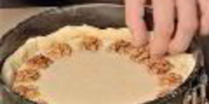 Шаг 3: пирога с бананом и грецкими орехами