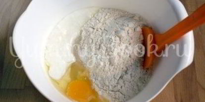 Шаг 1: пирога с кокосовой стружкой