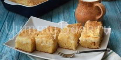 Шаг 6: пирога с кокосовой стружкой