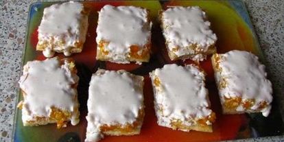 Шаг 40: пирога с курагой