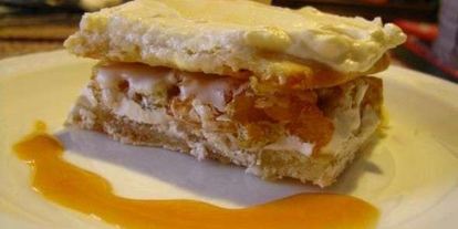 Шаг 48: пирога с курагой