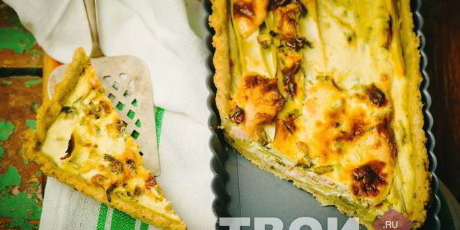 Рецепт пирога с луком