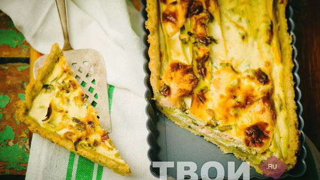 Рецепт Пирога с луком