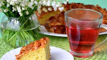 Рецепт Пирога с миндальными лепестками