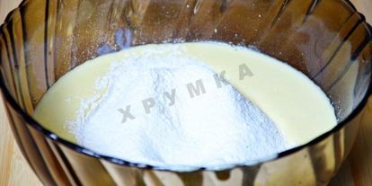 Шаг 3: пирога с миндальными лепестками