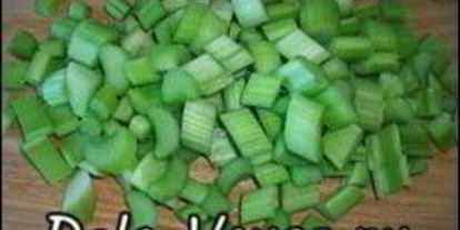 Шаг 1: пирога с ревенем