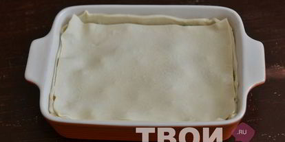 Шаг 7: пирога с рисом и яйцом