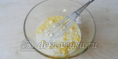 Шаг 2: пирога с яблоками и ягодами