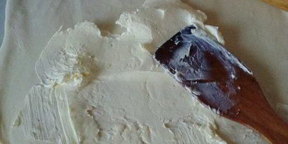 Шаг 1: пирога с заварным кремом на слоеном экспресс-тесте