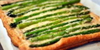 Шаг 4: пирога со спаржей