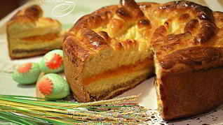 Рецепт Праздничного сдобного пирога