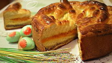 Рецепт Праздничного сдобного пирога