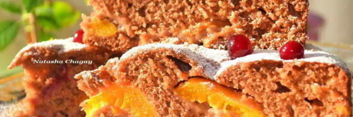 Рецепт Шоколадна-медового пирог с абрикосами