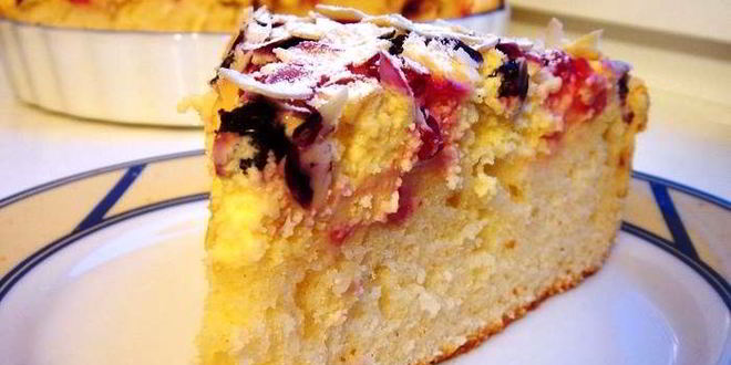 Рецепт сливочного пирога с ванилью